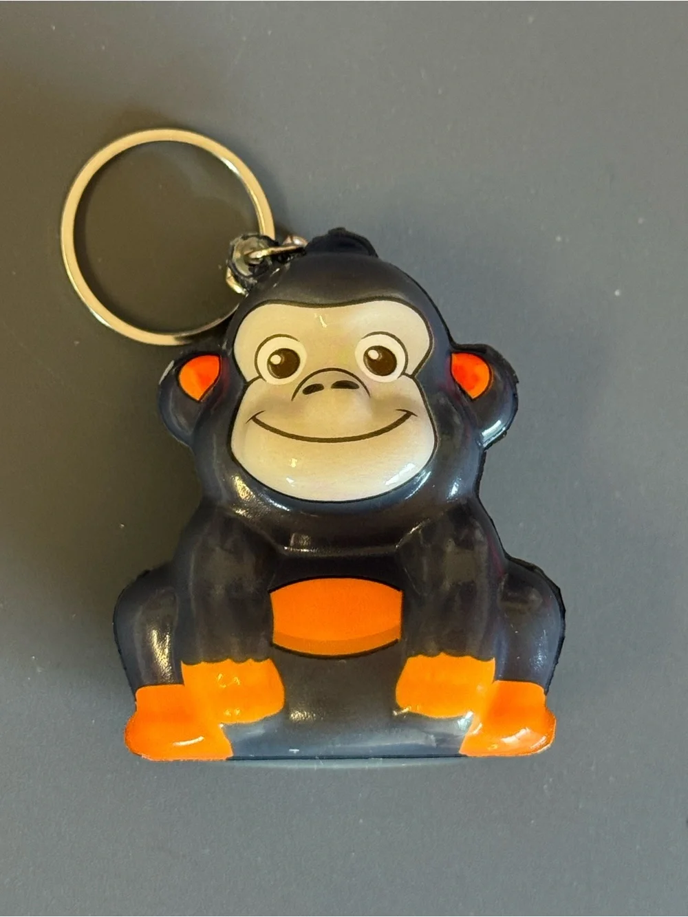 Brand New Cute Cute Cartoon Gorilla Squishy Keychain TikTok Viral Safar